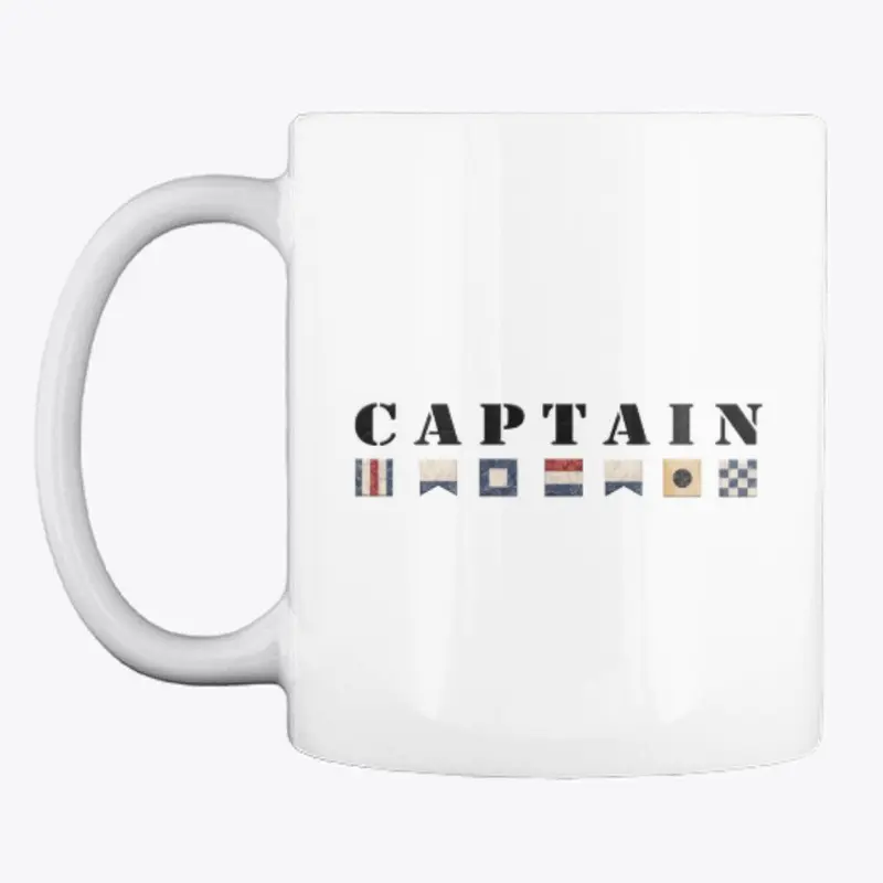 Captain Design with Maritime Flags