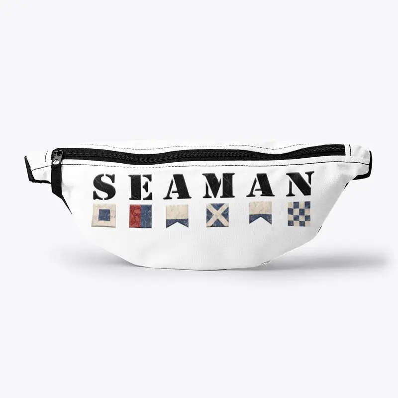 Seaman Design with Maritime Flags